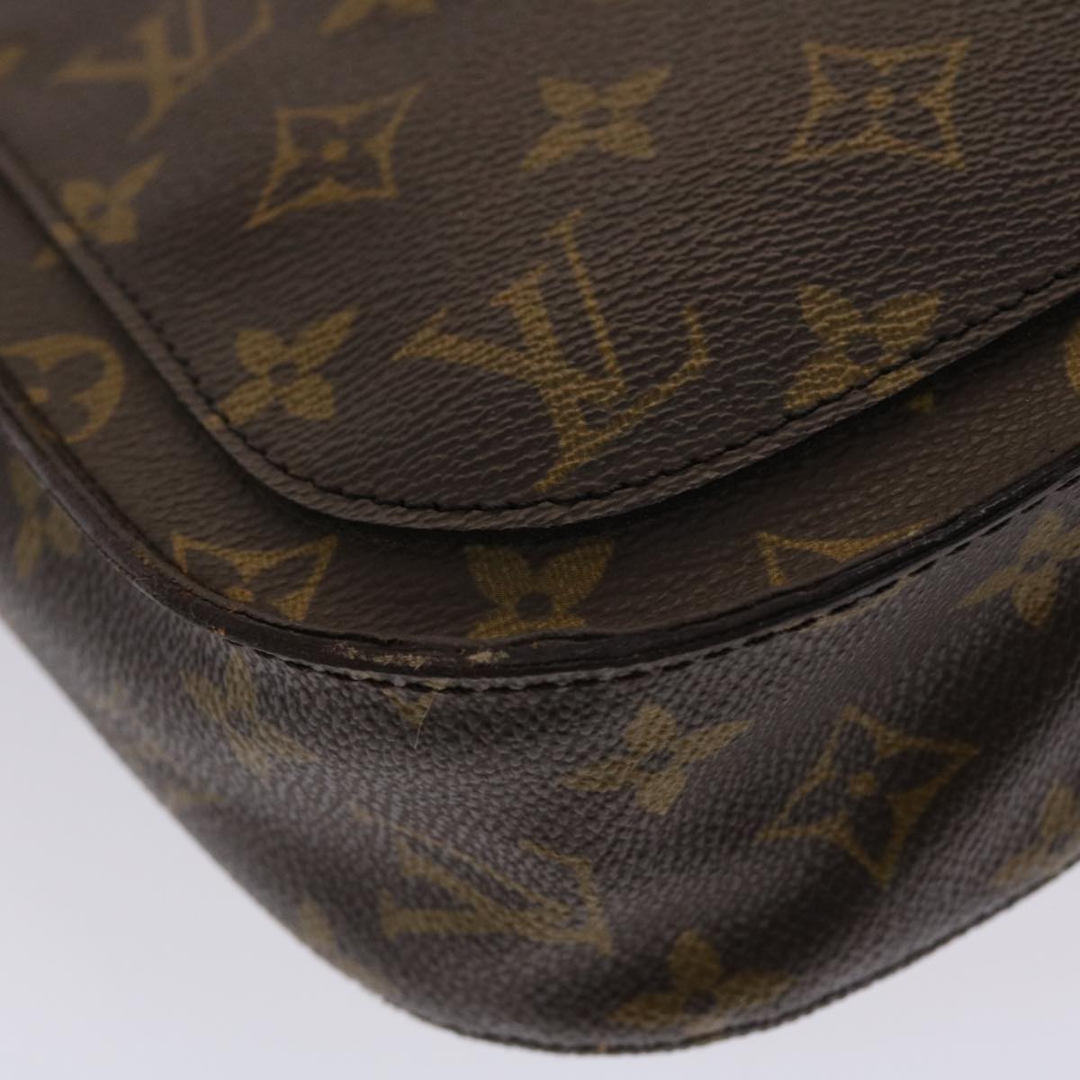 LOUIS VUITTON Monogram Saint Cloud GM Shoulder Bag M51242 LV Auth rd5498