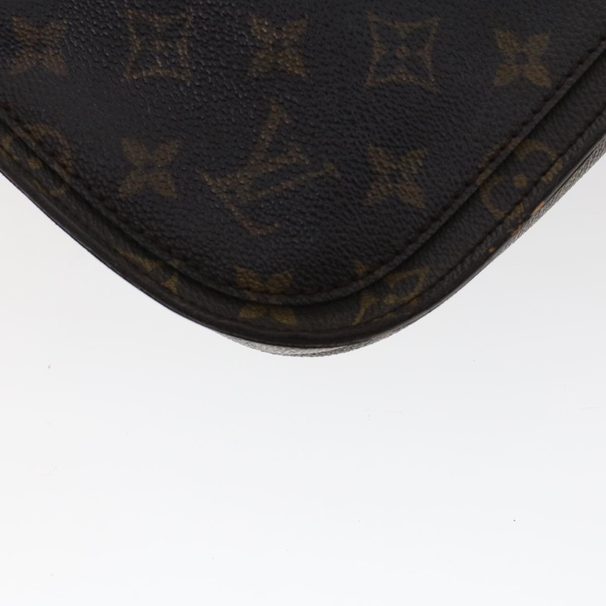 LOUIS VUITTON Monogram Saint Cloud GM Shoulder Bag M51242 LV Auth rd5499