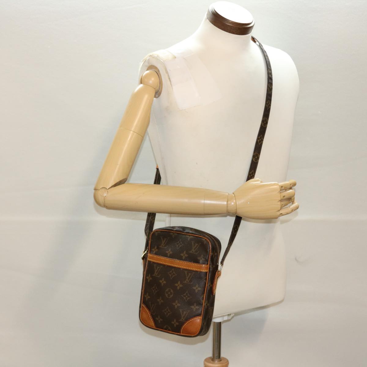 LOUIS VUITTON Monogram Danube Shoulder Bag M45266 LV Auth rd5510