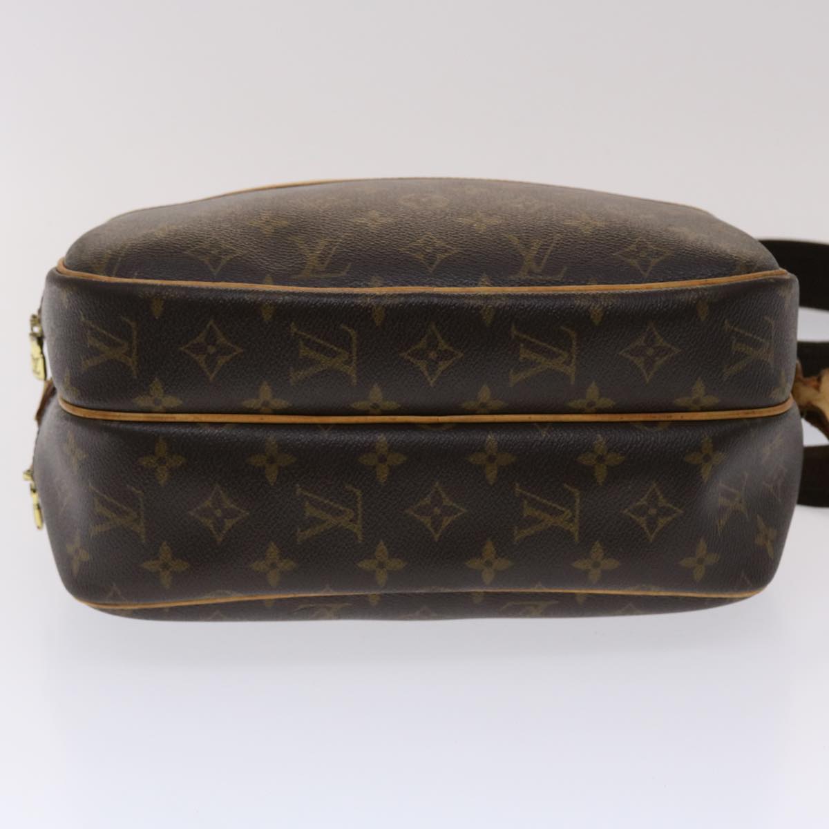 LOUIS VUITTON Monogram Reporter PM Shoulder Bag M45254 LV Auth rd5517