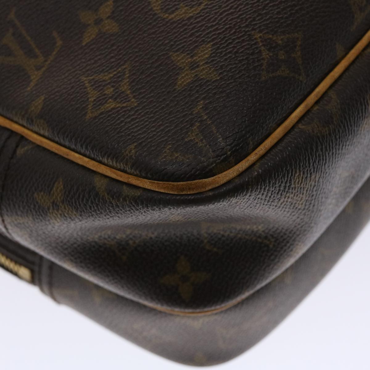 LOUIS VUITTON Monogram Reporter PM Shoulder Bag M45254 LV Auth rd5517