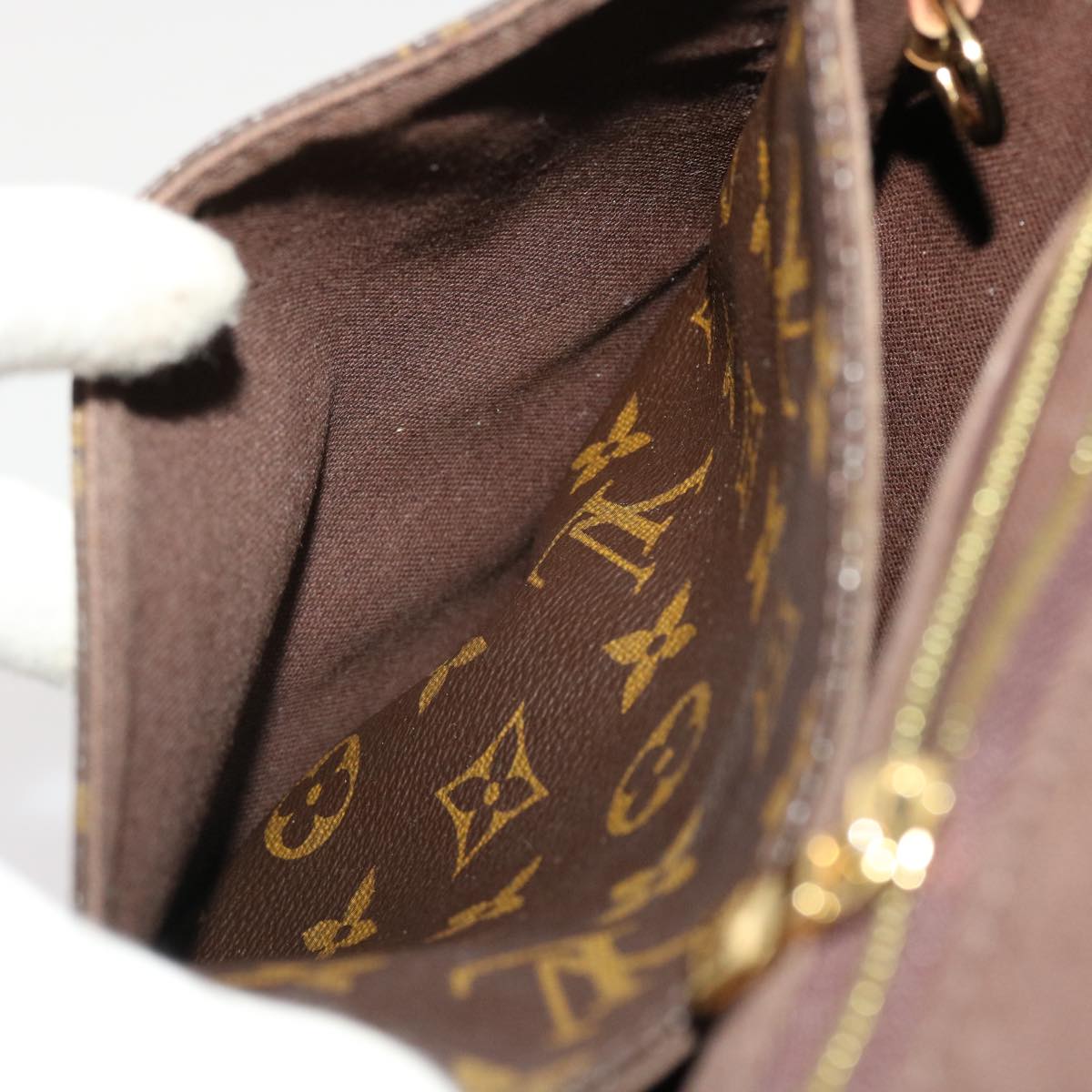 LOUIS VUITTON Monogram Menilmontant MM Shoulder Bag M40473 LV Auth rd5547