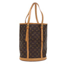 LOUIS VUITTON Monogram Bucket GM Shoulder Bag M42236 LV Auth rd5550-1