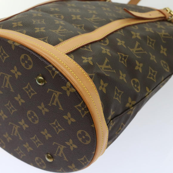 LOUIS VUITTON Monogram Bucket GM Shoulder Bag M42236 LV Auth rd5550