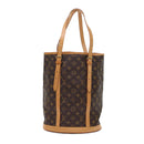 LOUIS VUITTON Monogram Bucket GM Shoulder Bag M42236 LV Auth rd5550-13