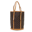 LOUIS VUITTON Monogram Bucket GM Shoulder Bag M42236 LV Auth rd5550-2