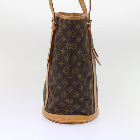 LOUIS VUITTON Monogram Bucket GM Shoulder Bag M42236 LV Auth rd5550