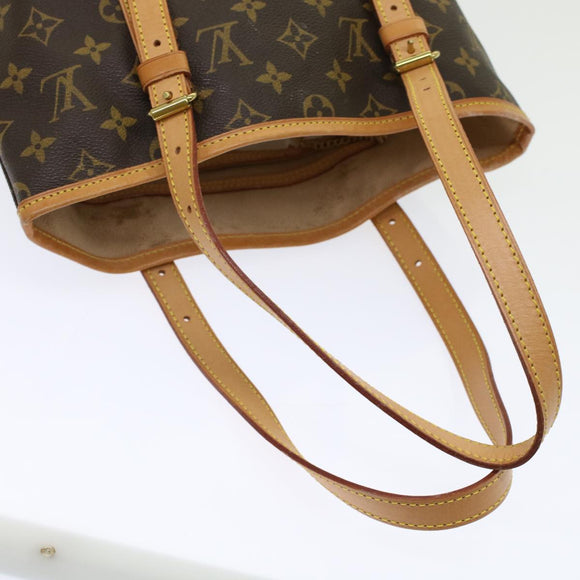LOUIS VUITTON Monogram Bucket GM Shoulder Bag M42236 LV Auth rd5550