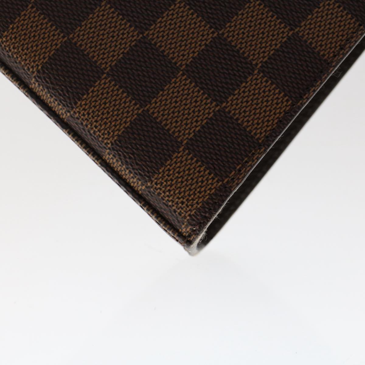 LOUIS VUITTON Damier Ebene Malesherbes Hand Bag N51379 LV Auth rd5625