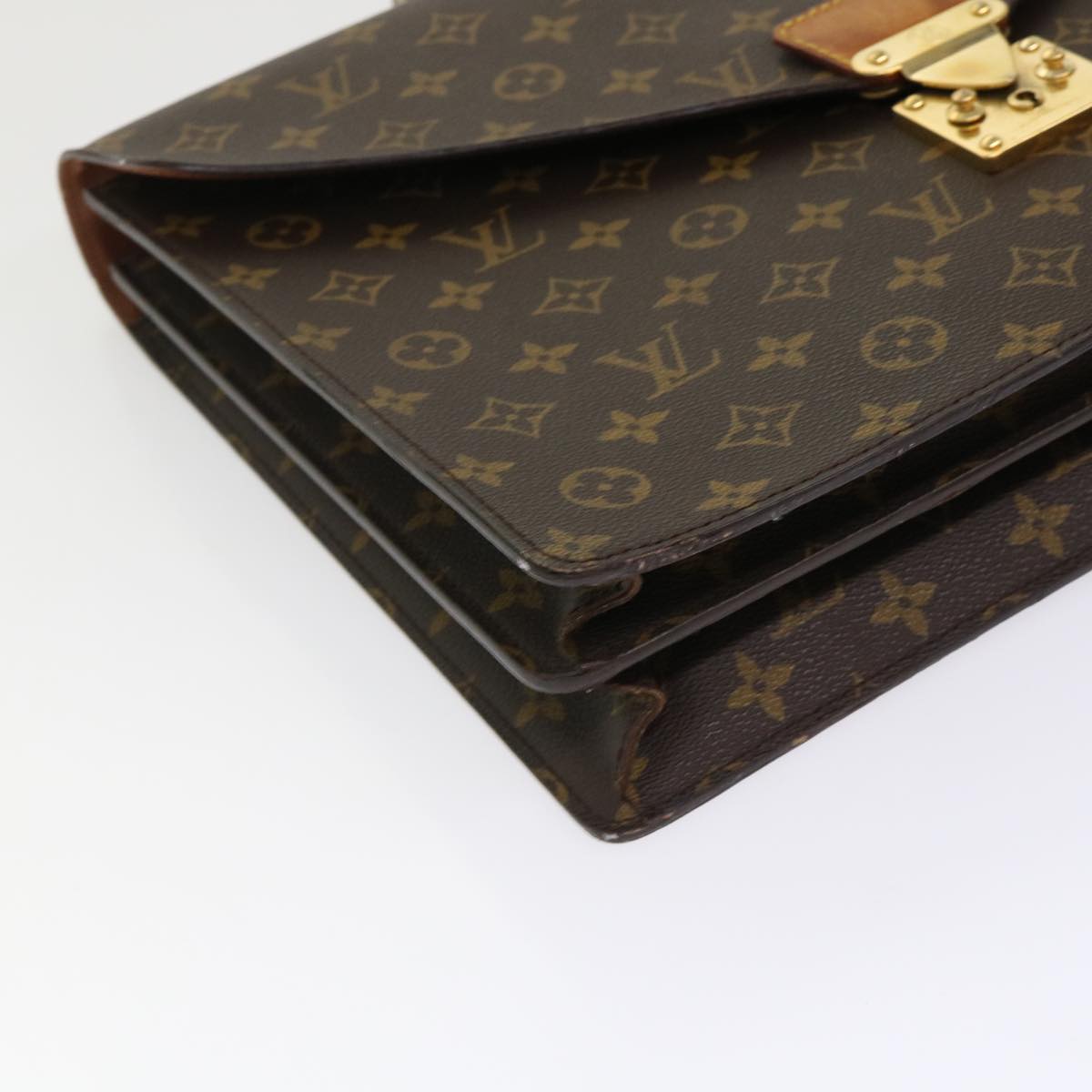 LOUIS VUITTON Monogram Serviette Conseiller Briefcase M53331 LV Auth rd5661