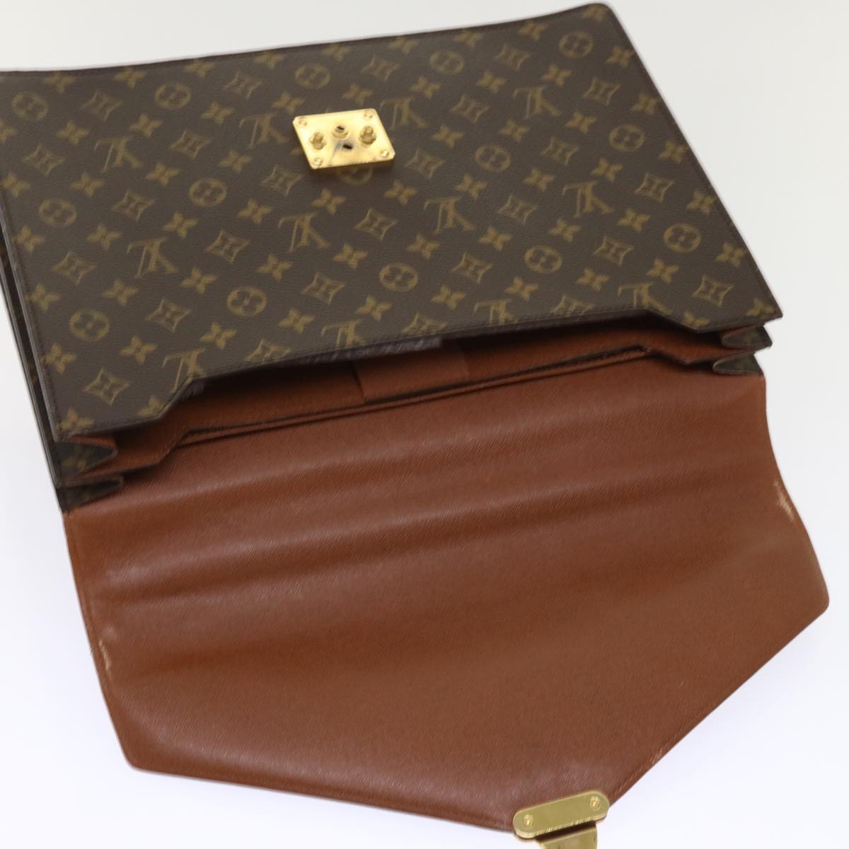 LOUIS VUITTON Monogram Serviette Conseiller Briefcase M53331 LV Auth rd5661