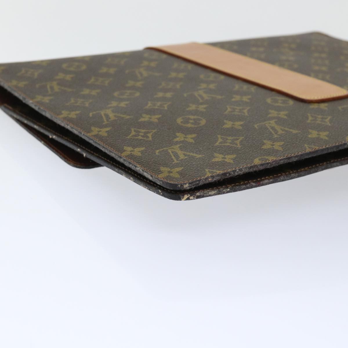 LOUIS VUITTON Monogram Posh Diplomat Homme Clutch Bag No.243 LV Auth rd5681