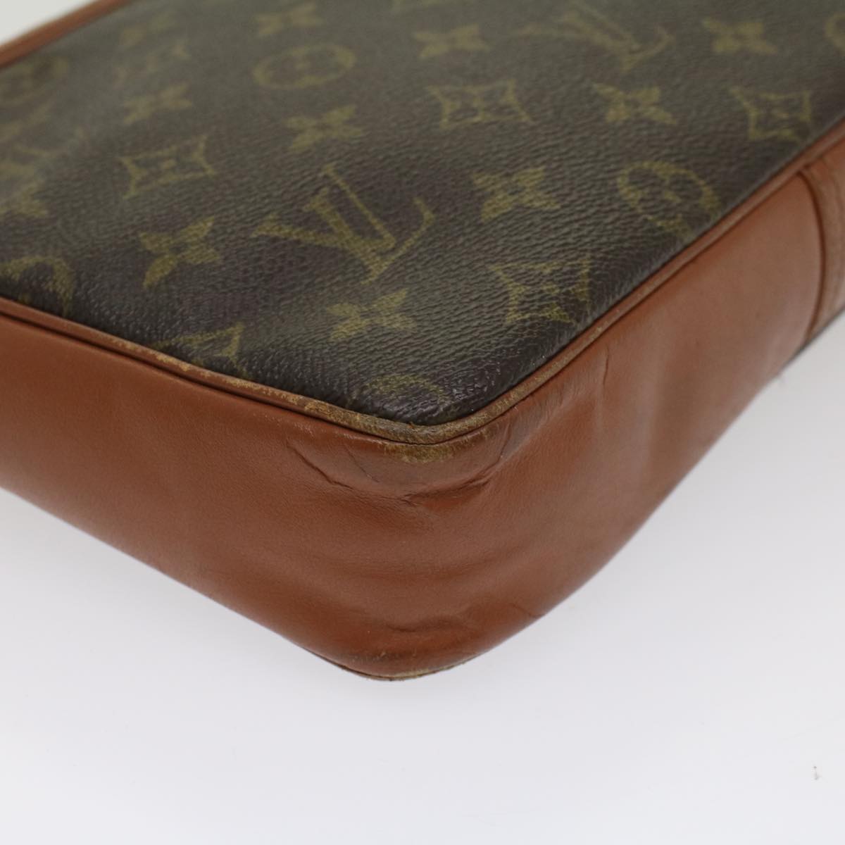 LOUIS VUITTON Monogram Pochette Sports Clutch Bag No.183 LV Auth rd5717