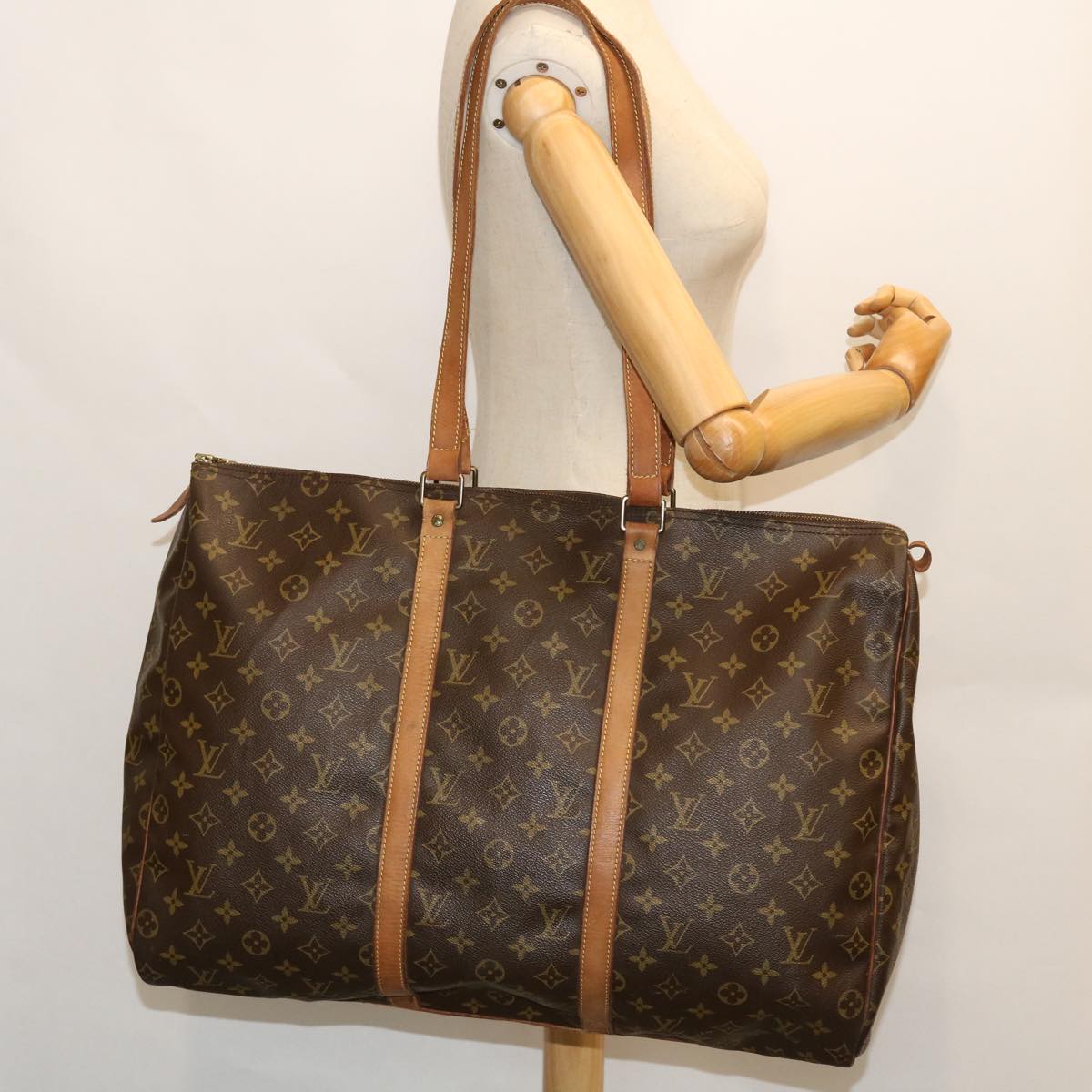 LOUIS VUITTON Monogram Flanerie 50 Shoulder Bag M51116 LV Auth rd5745