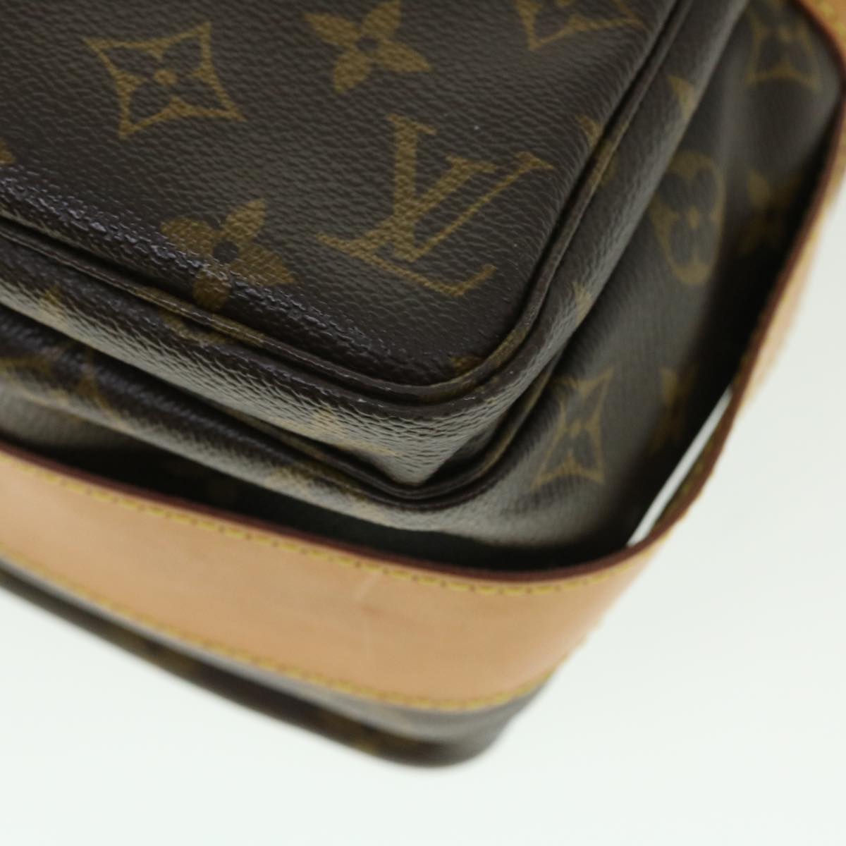 LOUIS VUITTON Monogram Naviglio Shoulder Bag SPO M50205 LV Auth rd5765