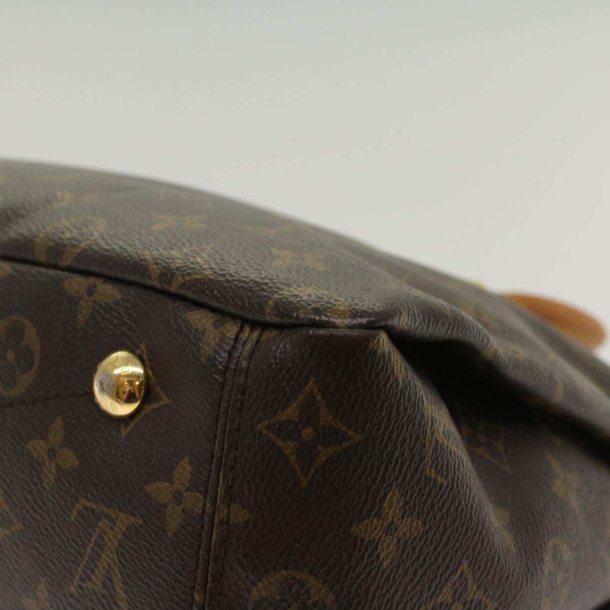 LOUIS VUITTON Monogram Pallas Hand Bag M40466 LV Auth rd5766