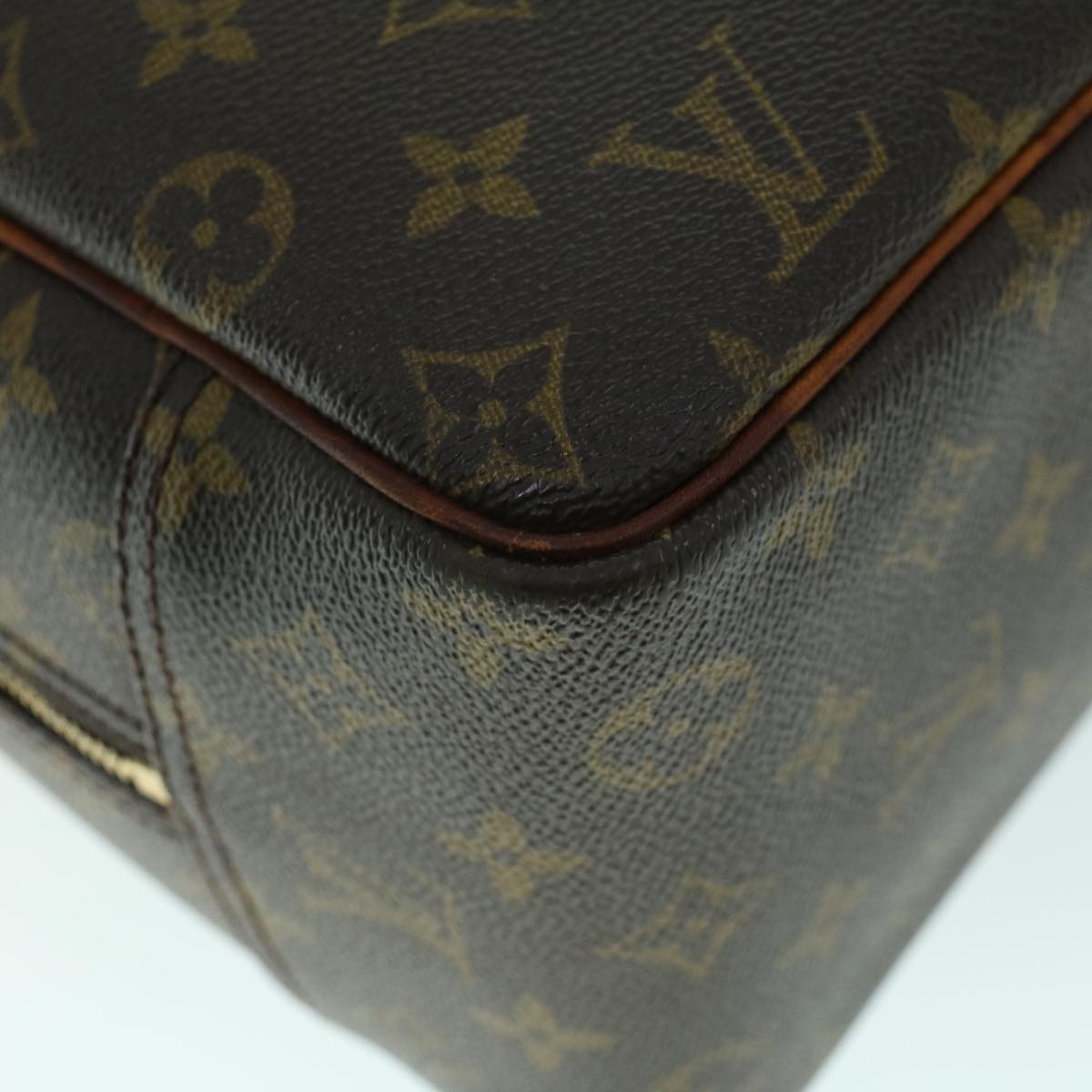 LOUIS VUITTON Monogram Deauville Hand Bag M47270 LV Auth rd5771