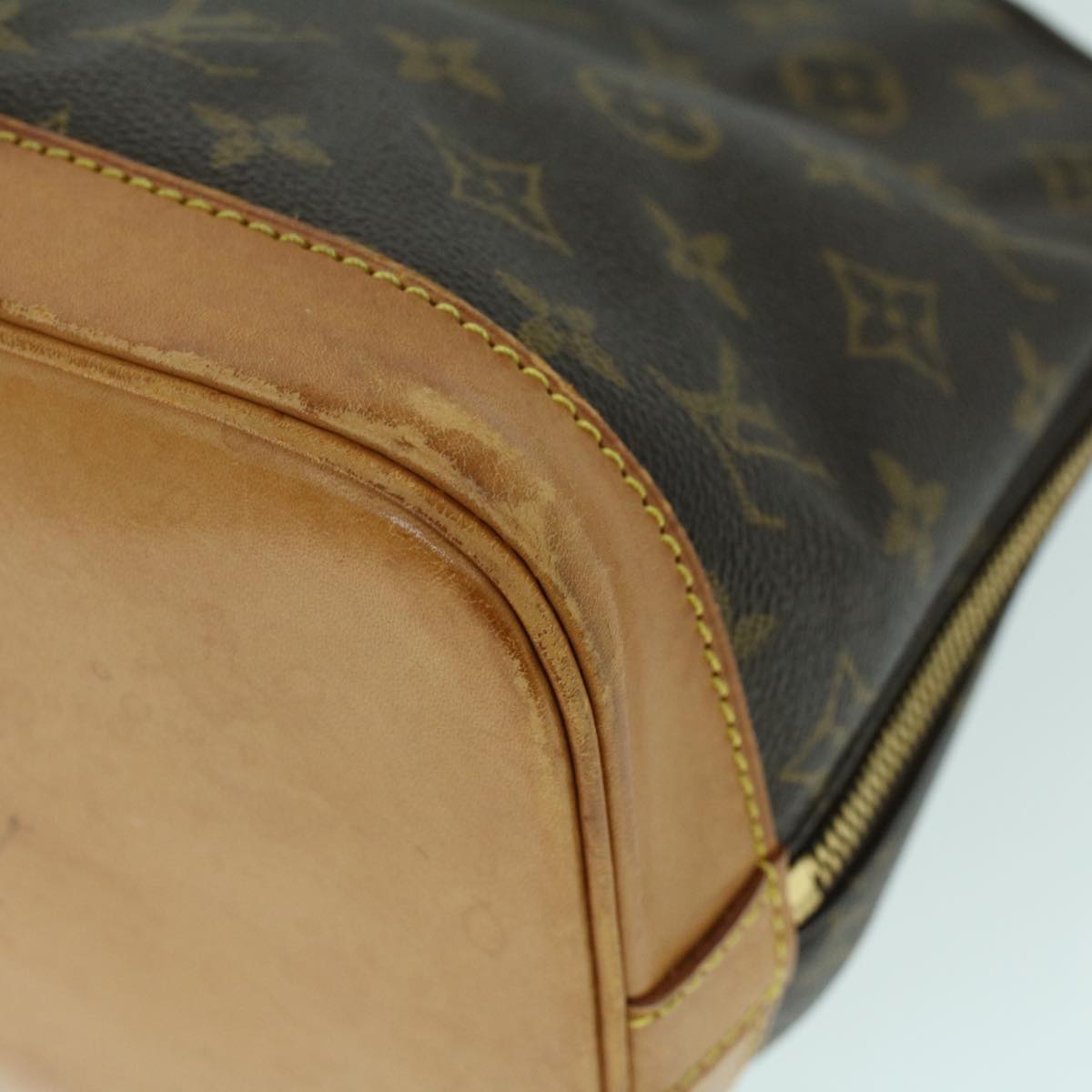 LOUIS VUITTON Monogram Alma Hand Bag M51130 LV Auth rd5772