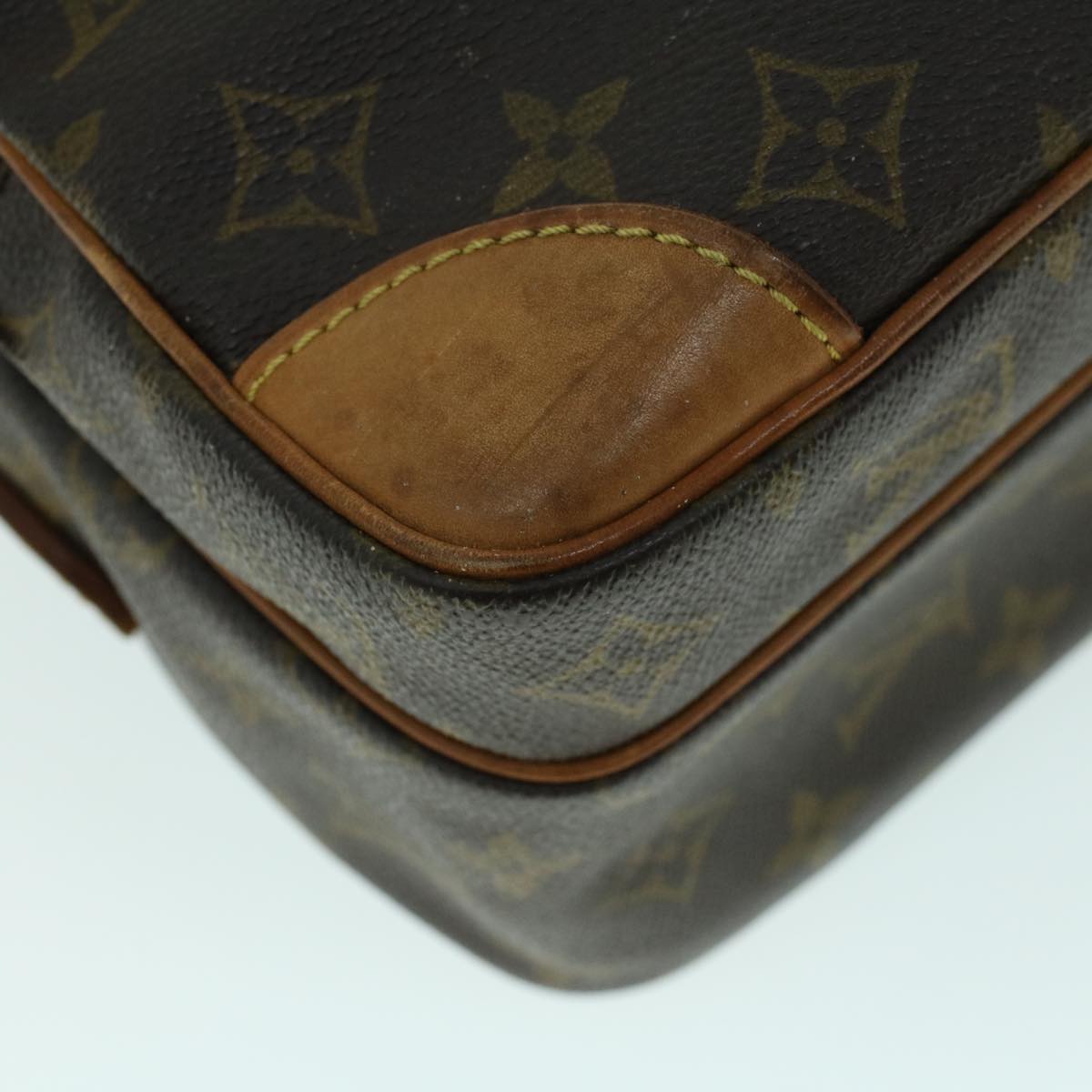 LOUIS VUITTON Monogram Nile Shoulder Bag M45244 LV Auth rd5774