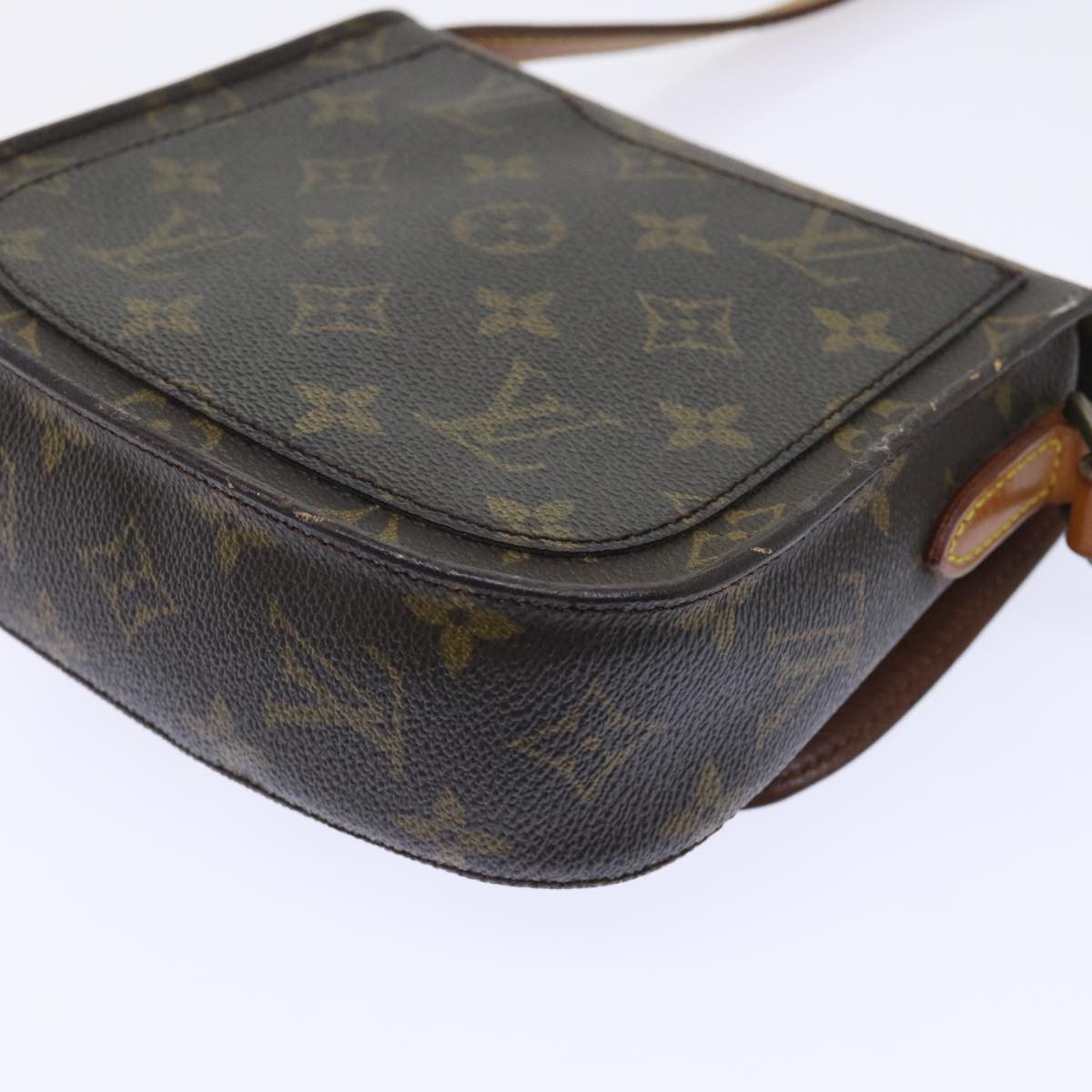 LOUIS VUITTON Monogram Saint Cloud PM Shoulder Bag M51244 LV Auth rd5777