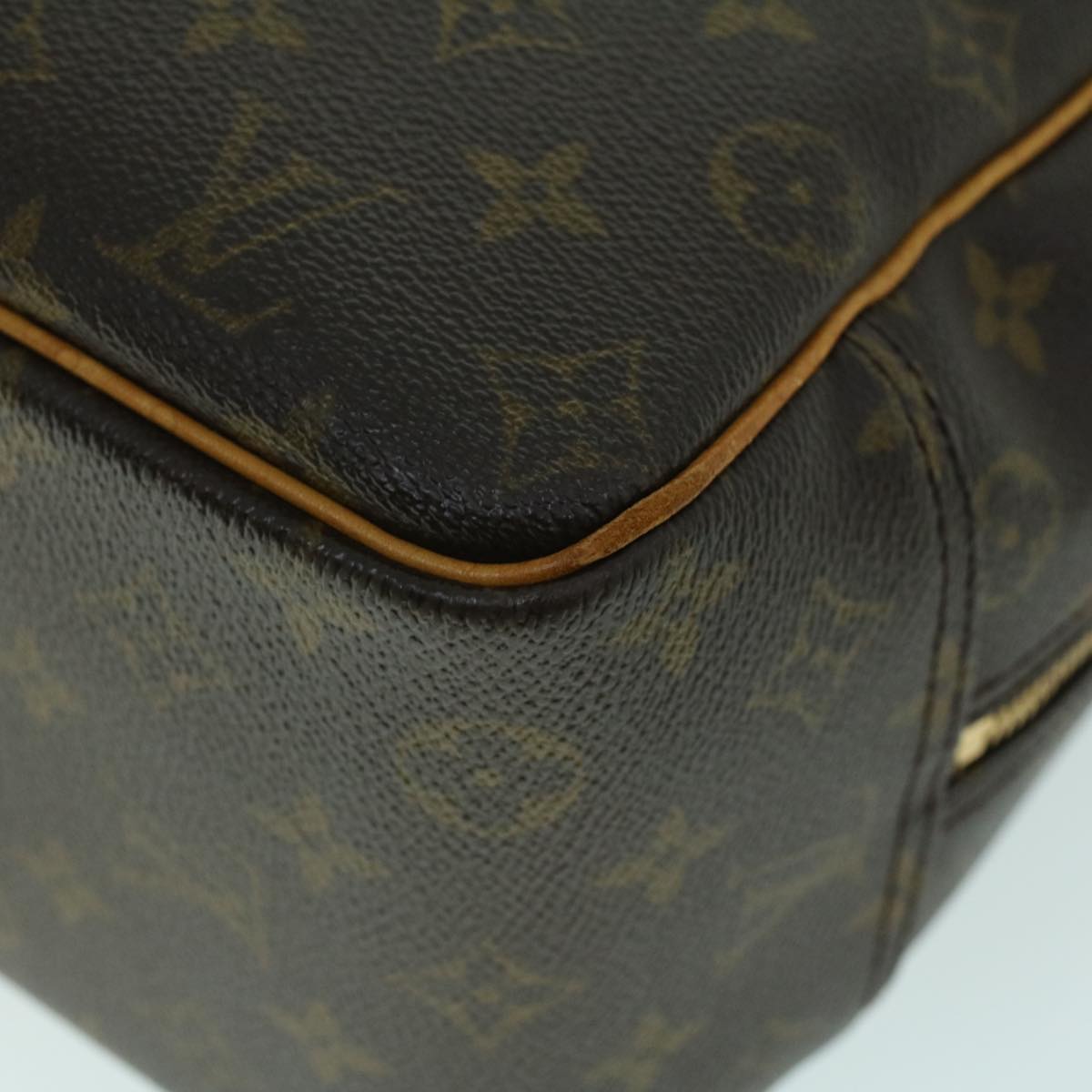 LOUIS VUITTON Monogram Deauville Hand Bag M47270 LV Auth rd5786