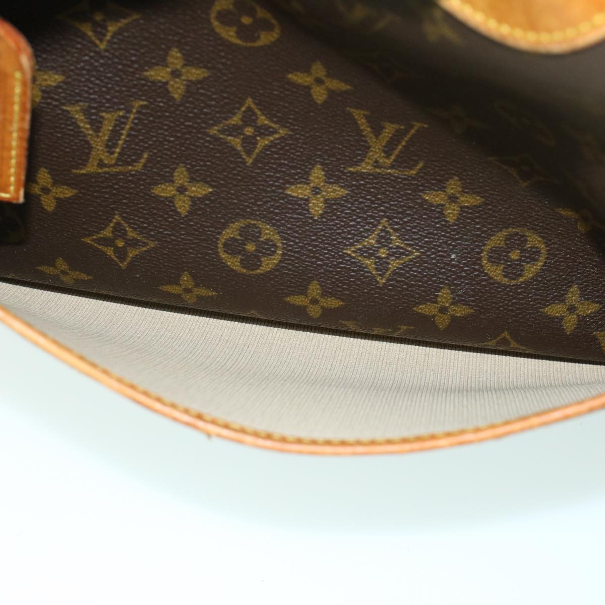 LOUIS VUITTON Monogram Deauville Hand Bag M47270 LV Auth rd5786