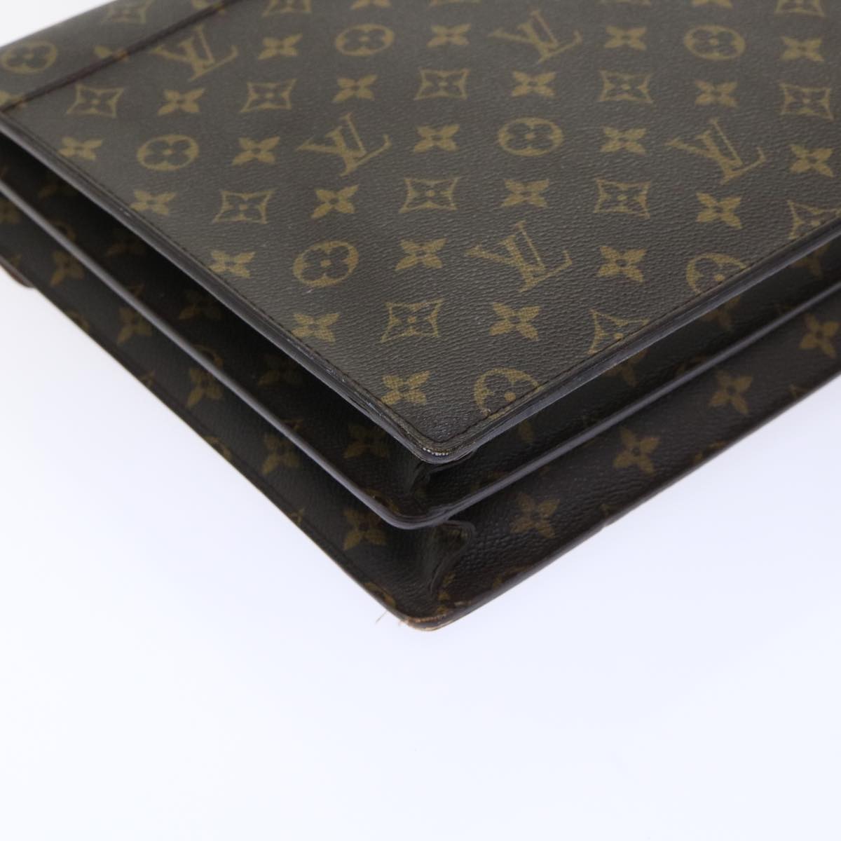 LOUIS VUITTON Monogram Serviette Conseiller Briefcase M53331 LV Auth rd5799