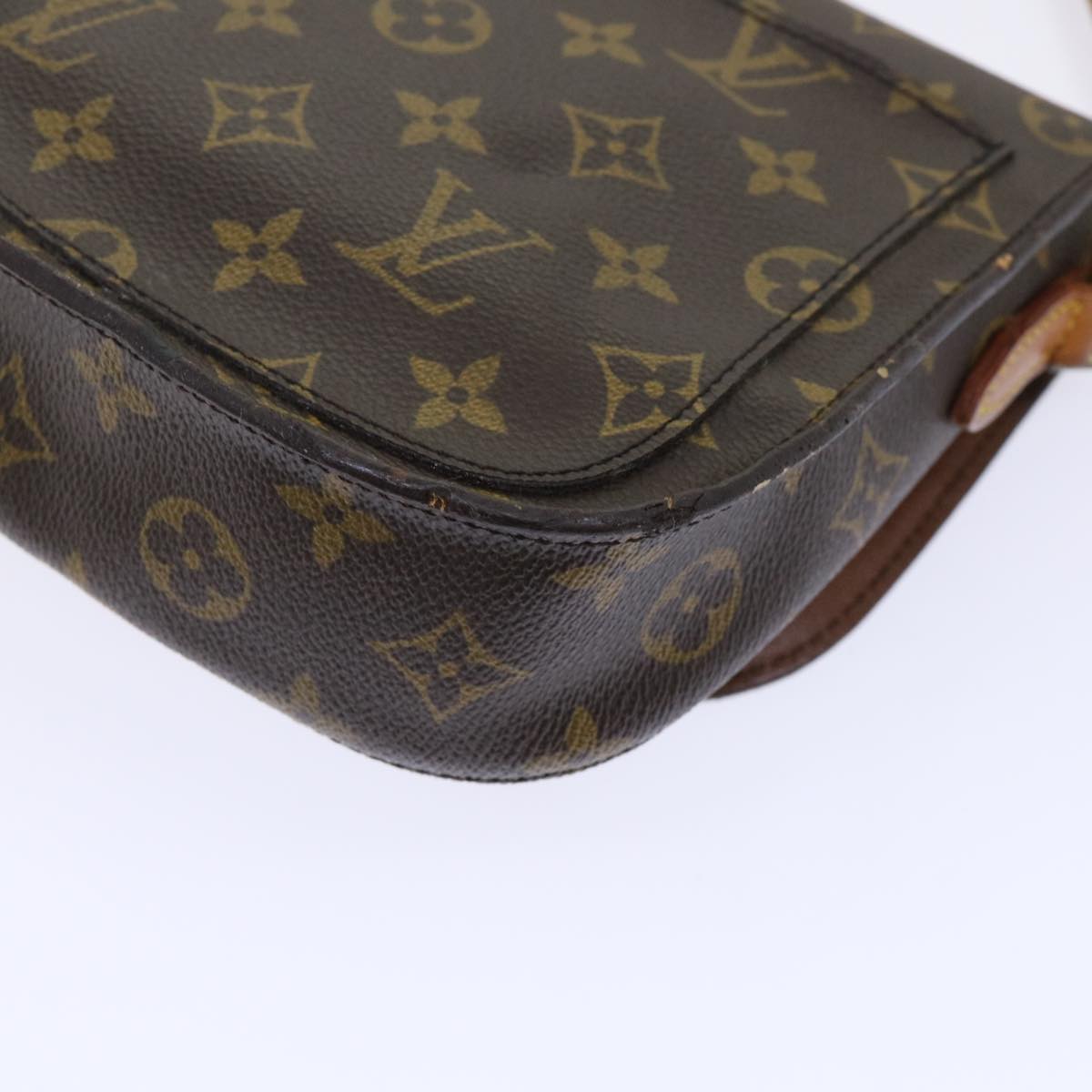 LOUIS VUITTON Monogram Saint Cloud MM Shoulder Bag M51243 LV Auth rd5819