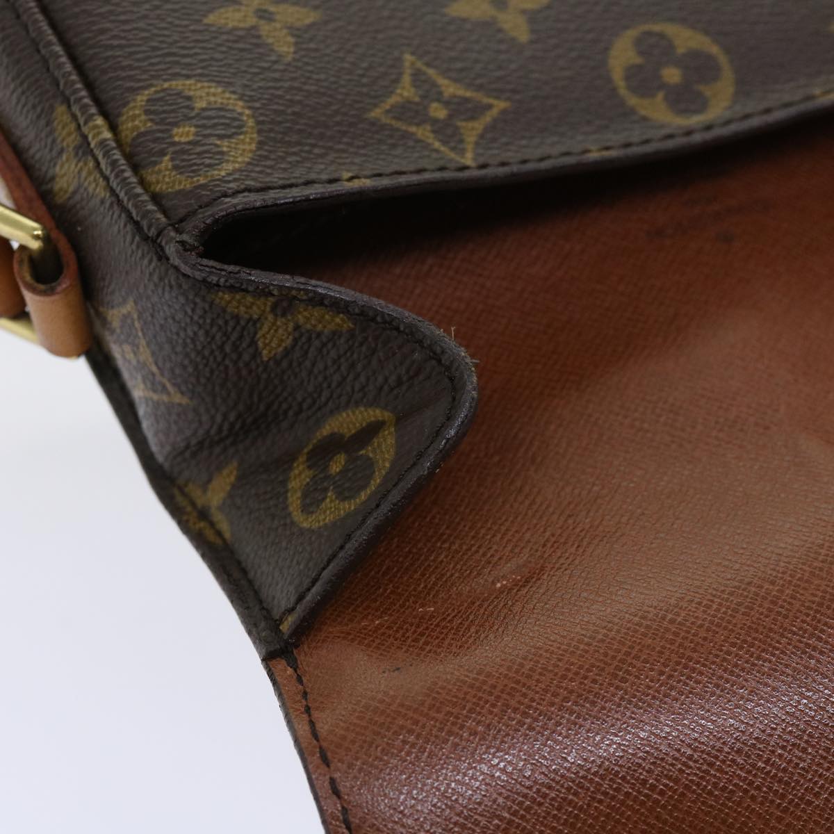 LOUIS VUITTON Monogram Saint Cloud MM Shoulder Bag M51243 LV Auth rd5819