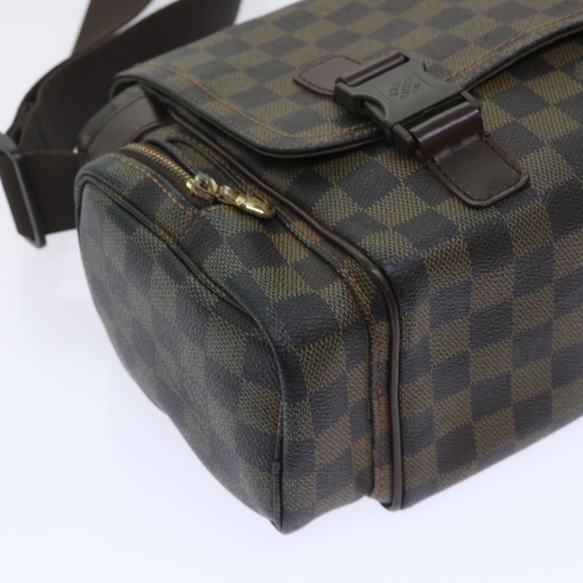 LOUIS VUITTON Damier Ebene Reporter Melville Shoulder Bag N51126 LV Auth rd5837