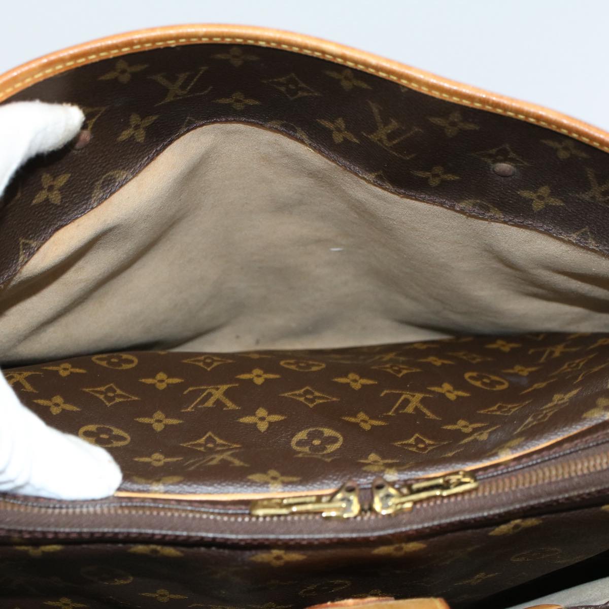 LOUIS VUITTON Monogram Rivoli Hand Bag M53380 LV Auth rd5849