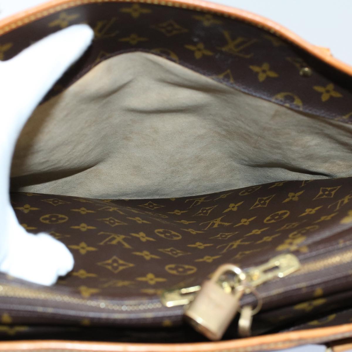 LOUIS VUITTON Monogram Rivoli Hand Bag M53380 LV Auth rd5851