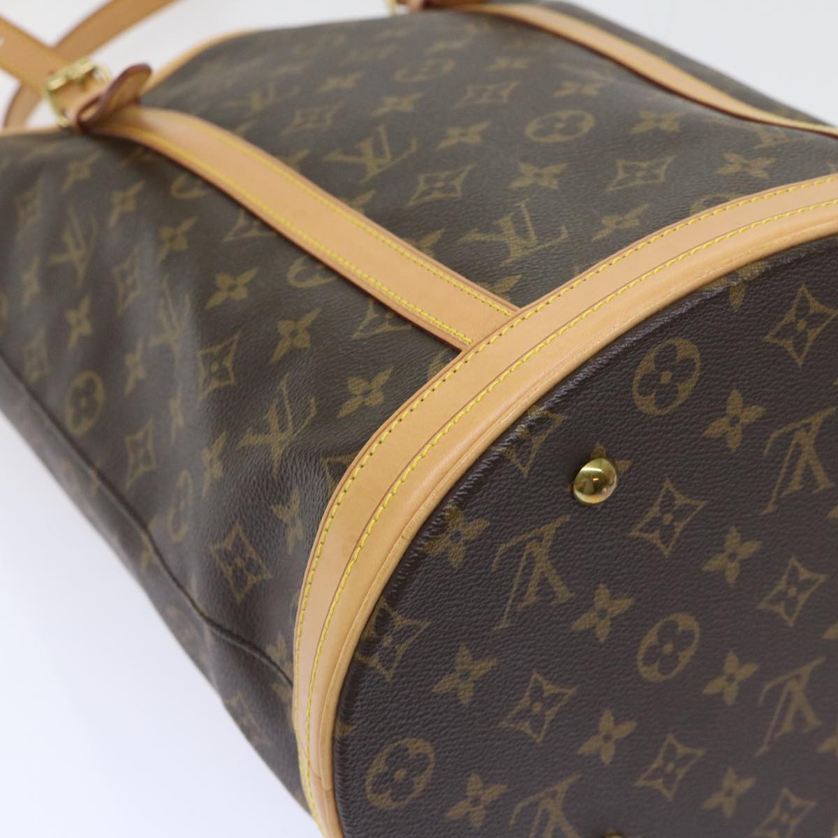 LOUIS VUITTON Monogram Bucket GM Shoulder Bag M42236 LV Auth rd5853