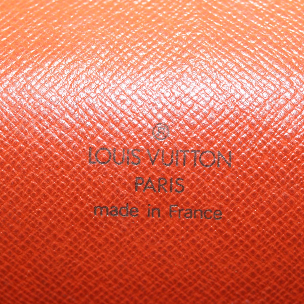 LOUIS VUITTON Damier Ebene Tribeca Carre Shoulder Bag  N51161 LV Auth rd5855