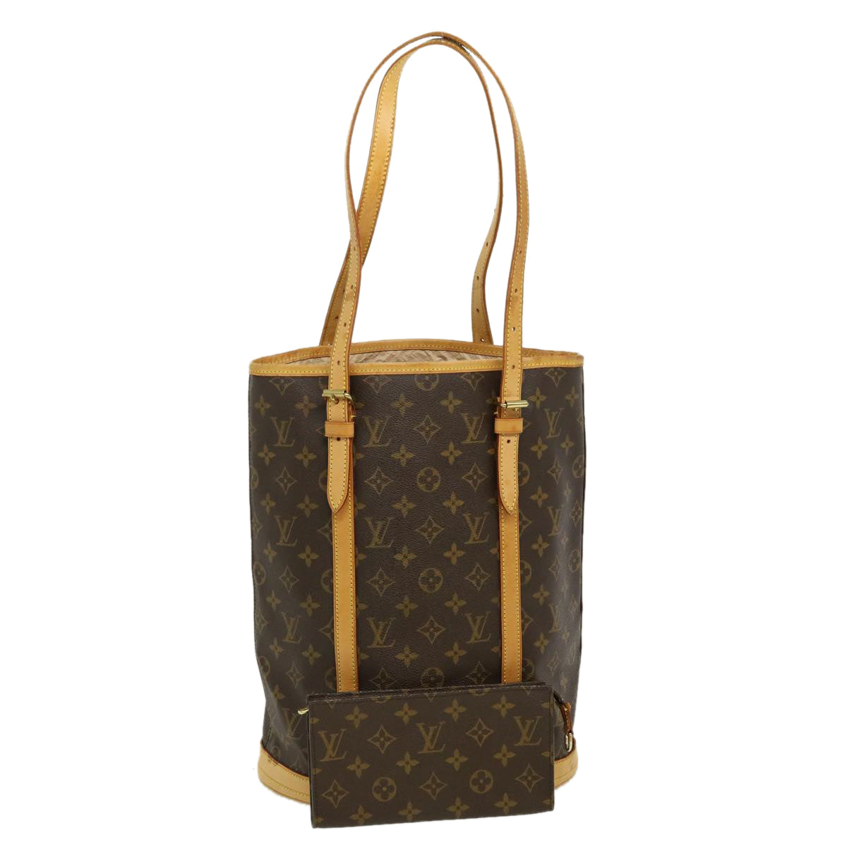 LOUIS VUITTON Monogram Bucket GM Shoulder Bag M42236 LV Auth ro330