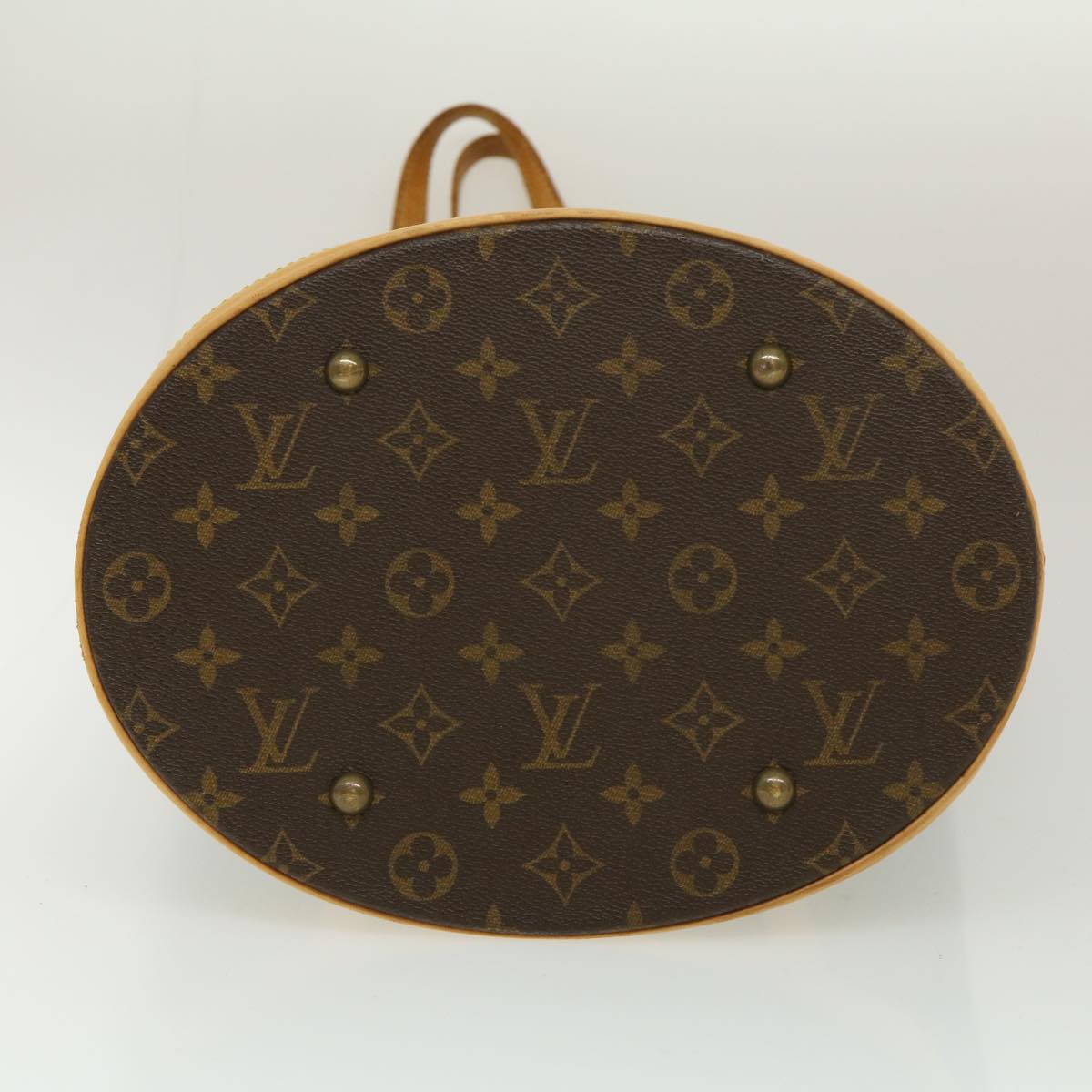 LOUIS VUITTON Monogram Bucket GM Shoulder Bag M42236 LV Auth ro330