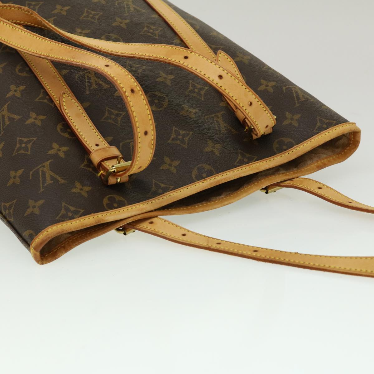 LOUIS VUITTON Monogram Bucket GM Shoulder Bag M42236 LV Auth ro330