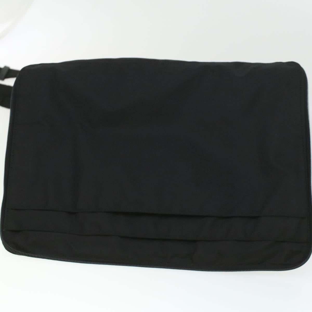 PRADA Hand Bag Nylon Black Auth ro617