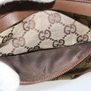 GUCCI GG Canvas Shoulder Bag Beige 28562 Auth ro868-21