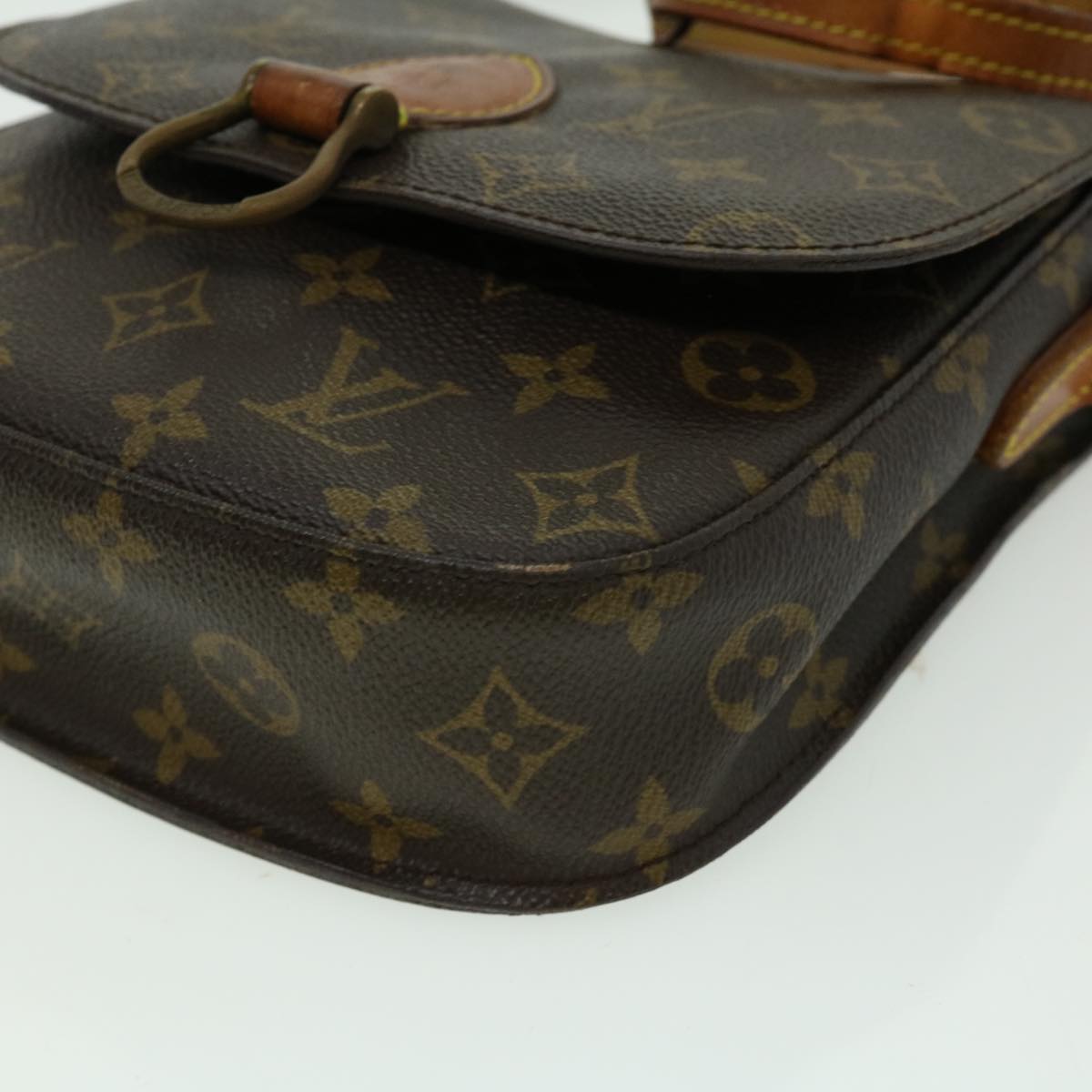 LOUIS VUITTON Monogram Saint Cloud MM Shoulder Bag M51243 Auth rt050