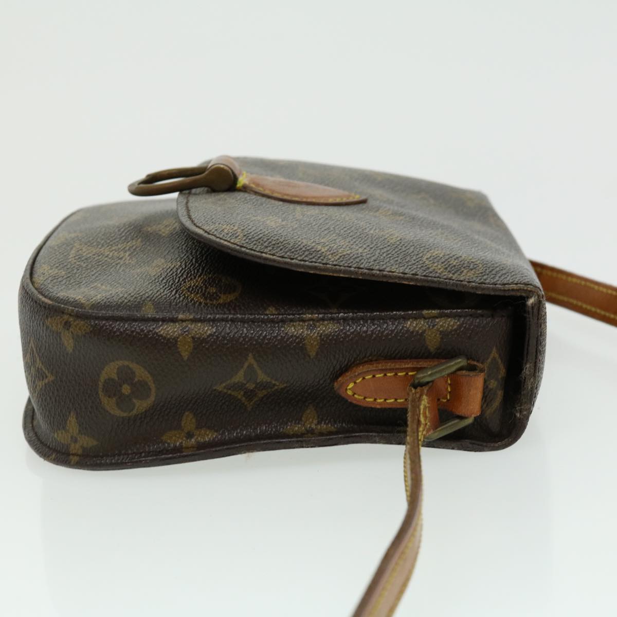 LOUIS VUITTON Monogram Saint Cloud MM Shoulder Bag M51243 Auth rt050