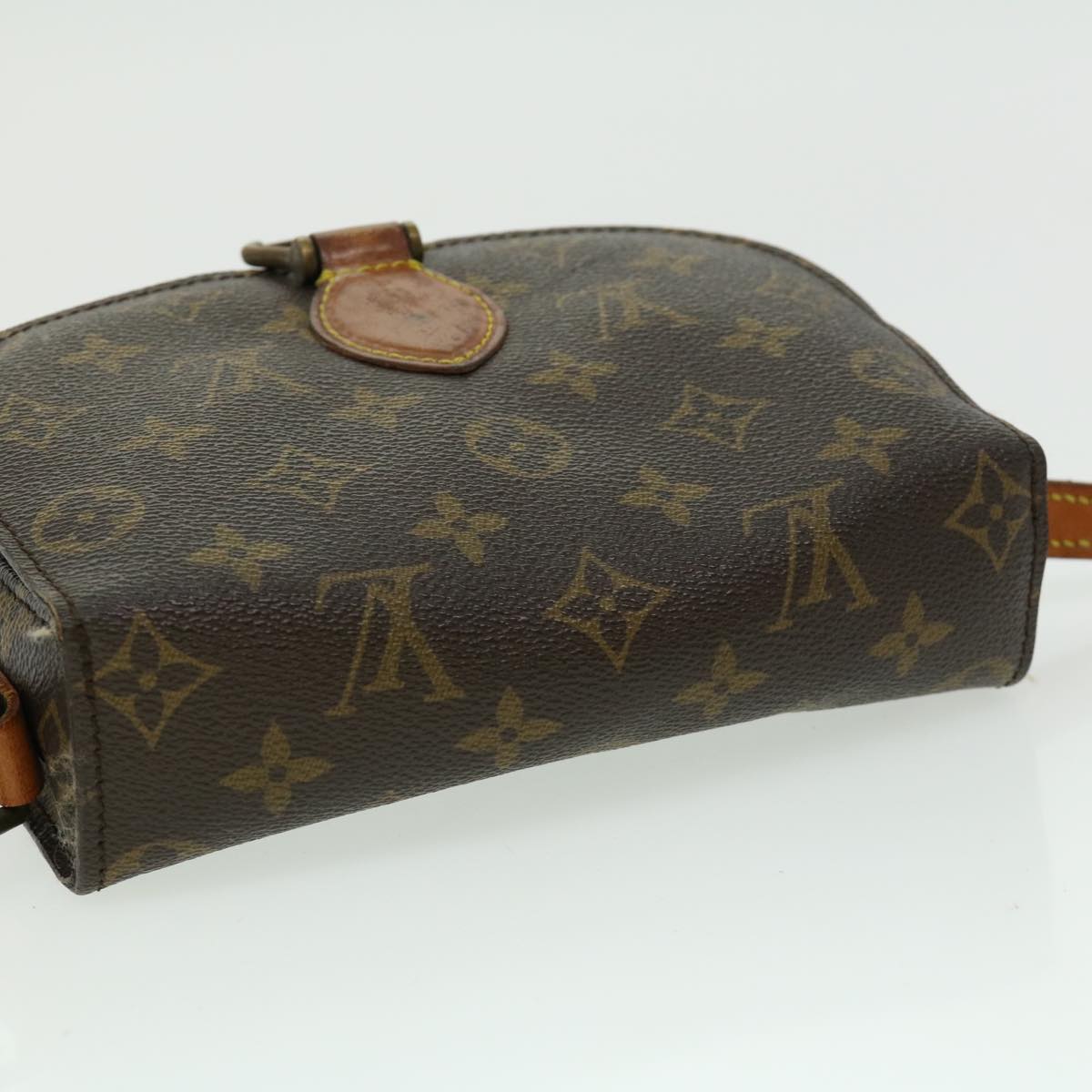 LOUIS VUITTON Monogram Saint Cloud MM Shoulder Bag M51243 Auth rt050