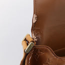 LOUIS VUITTON Monogram Vernis Thompson Street Bag Bronze M91124 LV Auth RV005-16