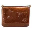 LOUIS VUITTON Monogram Vernis Thompson Street Bag Bronze M91124 LV Auth RV005-2