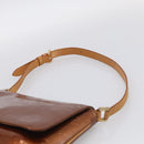 LOUIS VUITTON Monogram Vernis Thompson Street Bag Bronze M91124 LV Auth RV005-8