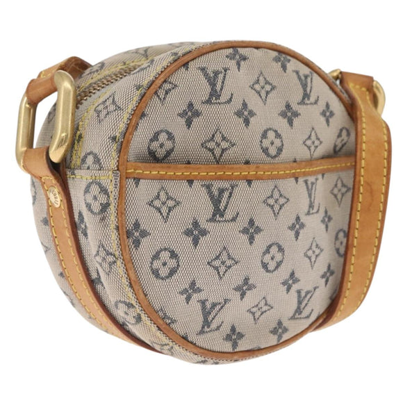 LOUIS VUITTON Monogram Mini Jeanne PM Shoulder Bag Blue M92001 LV Auth RV018