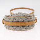 LOUIS VUITTON Monogram Mini Jeanne PM Shoulder Bag Blue M92001 LV Auth RV018-10