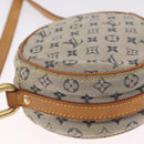 LOUIS VUITTON Monogram Mini Jeanne PM Shoulder Bag Blue M92001 LV Auth RV018-13