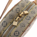 LOUIS VUITTON Monogram Mini Jeanne PM Shoulder Bag Blue M92001 LV Auth RV018-15