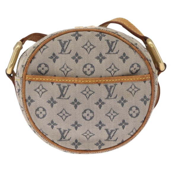 LOUIS VUITTON Monogram Mini Jeanne PM Shoulder Bag Blue M92001 LV Auth RV018